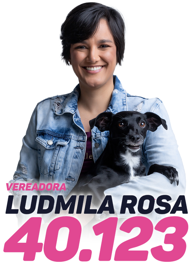 Ludmila com Gael